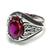 Guaranteed 925 Silver Rings Luxury Turkish Jewellery for Men and Women with Zircon Stone Retro Vintage Rings in Fijne Sieraden