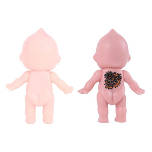 Doll Shape Tattoo Practice Model Silicone Reusable for Permanent Tattoo Removal Model Tattoo Accessories for Tattoo Accessories