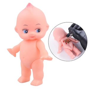 Doll Shape Tattoo Practice Model Silicone Reusable for Permanent Tattoo Removal Model Tattoo Accessories for Tattoo Accessories