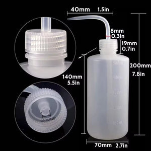 250/500Ml Tattoo Spray Bottle High-Quality Professional Plastic Tattoo Spray Bottle Black White Tattoo Accessories Tattoo Bottle