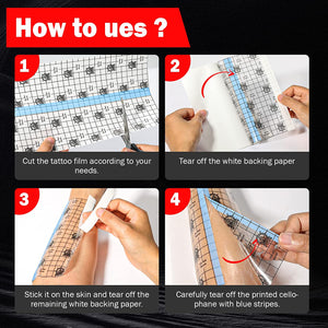 Tattoo Aftercare Bandage, 6"X 8 Yard, Tattoo Waterproof Bandage, Second Skin Tat