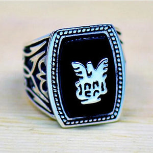 Hot the Vampire Diaries Revival Black Fashion Ring Wedding Rings for Men Rings Trendy Jewelry Gift