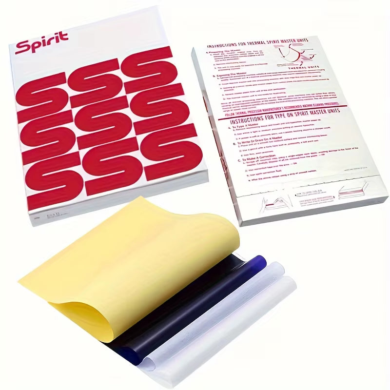 A4 Size Tattoo Transfer Paper Tattoo Stencil Paper Copy Paper Thermal Paper for Tattoo Transfer Machine Accessorie