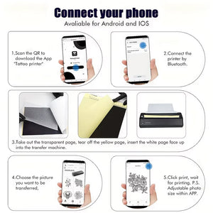 A4 Size Tattoo Transfer Paper Tattoo Stencil Paper Copy Paper Thermal Paper for Tattoo Transfer Machine Accessorie