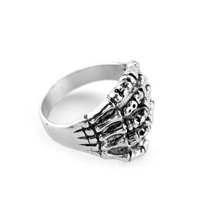 Gothic Claws Finger Rings Anarchy Death Fist Skeleton Dragon Claws Ring Gift for Women Men Jewelry Accessories Movie Jewelry