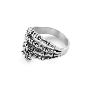 Gothic Claws Finger Rings Anarchy Death Fist Skeleton Dragon Claws Ring Gift for Women Men Jewelry Accessories Movie Jewelry