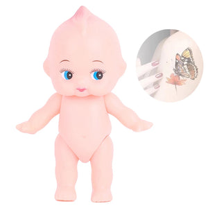 Doll Shape Tattoo Practice Model Silicone Reusable for Permanent Tattoo Removal Model Tattoo Accessories for Tattoo Accessories