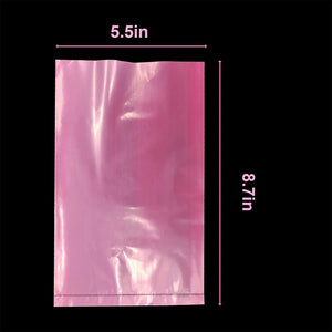 300Pcs Pink Tattoo Wash Bottle Bags,Thicken Disposable Squeeze Bottle Bags,For Tattoo Bottles Tattoo Supplies Tattoo Kits