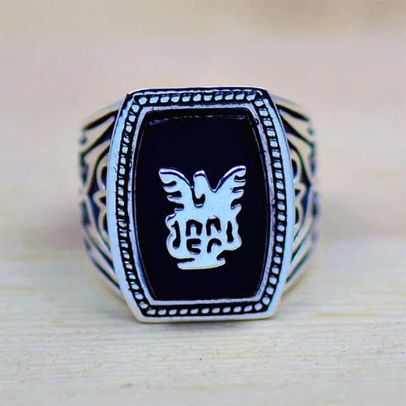 Hot the Vampire Diaries Revival Black Fashion Ring Wedding Rings for Men Rings Trendy Jewelry Gift