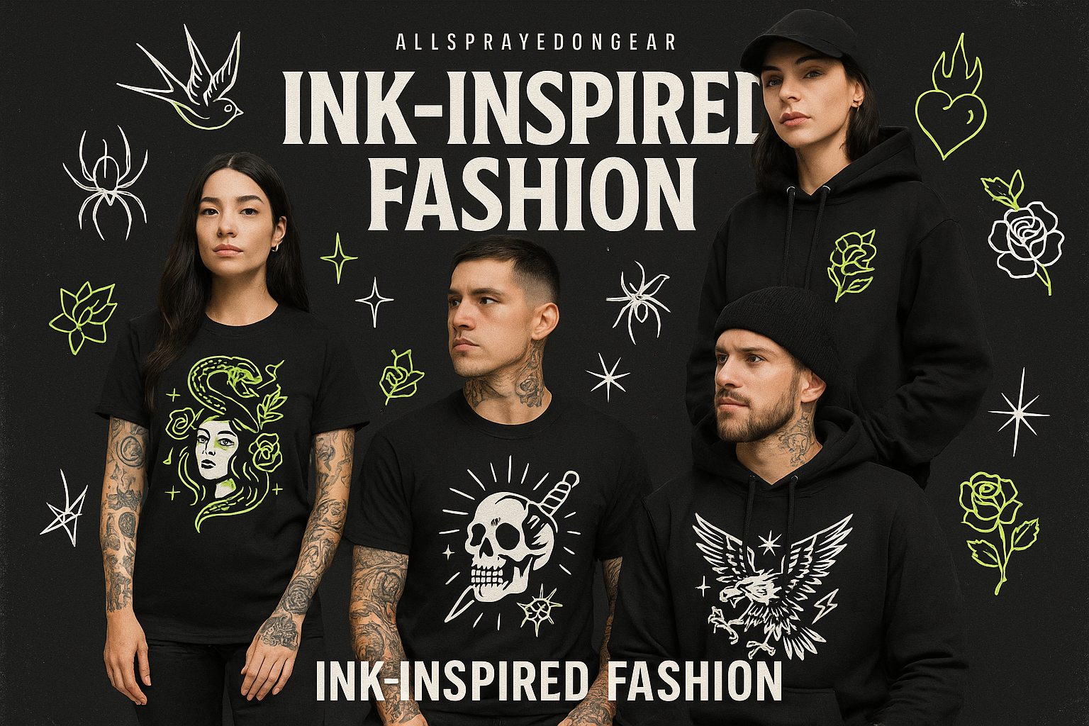 Ink-Inspired Fashion